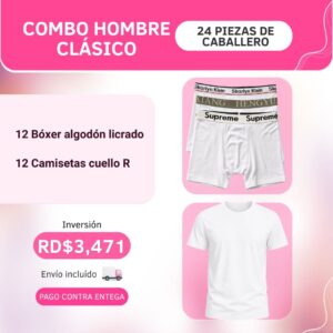 COMBO HOMBRE CLASICO