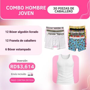 COMBO HOMBRE JOVEN