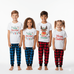PIJAMAS NAVIDEÑAS NIÑOS